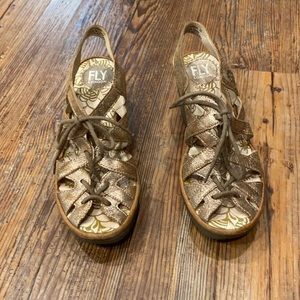 FLY London wedges size 36